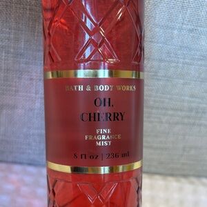 NEW! Bath & Body Works OH CHERRY Fine Fragrance Mist Red